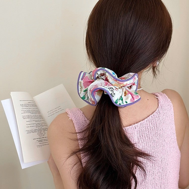 Korean Cartoon Dog Animal Large Intestine Ring Ponytail Hair String Hair-binding