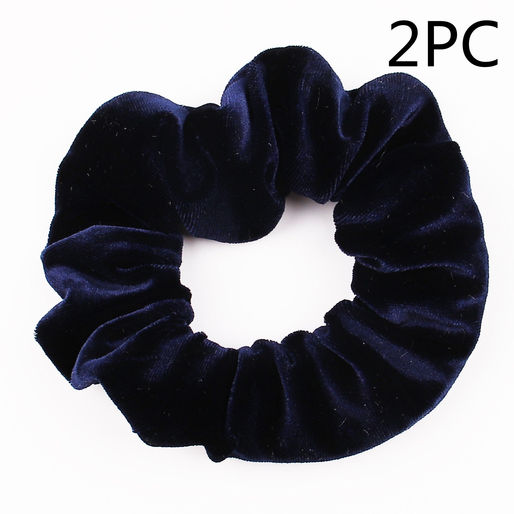 Fashion New Velvet Tencel Pocket wallet Hair Scrunchies Retro Zipper Large Intestine Elastic Hair Band