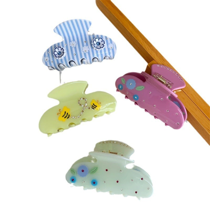 Niche Medium Flower Hair Clip