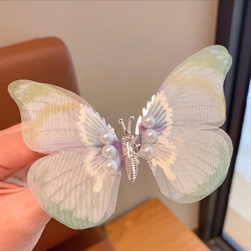 Children's Fashion Simple Butterfly Barrettes