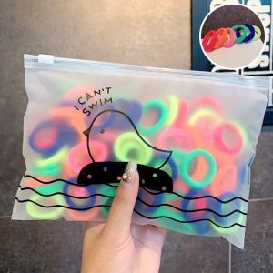 Pure Color Simple Children's Towel Hair Ring