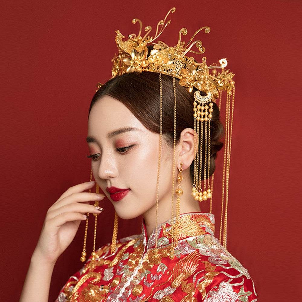 Best Headdress Wedding He Clothing Hair Accessories Antique Hair Crown Gold