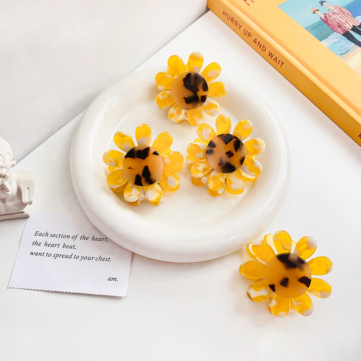 Retro Back Brain Spoon Hair Clip