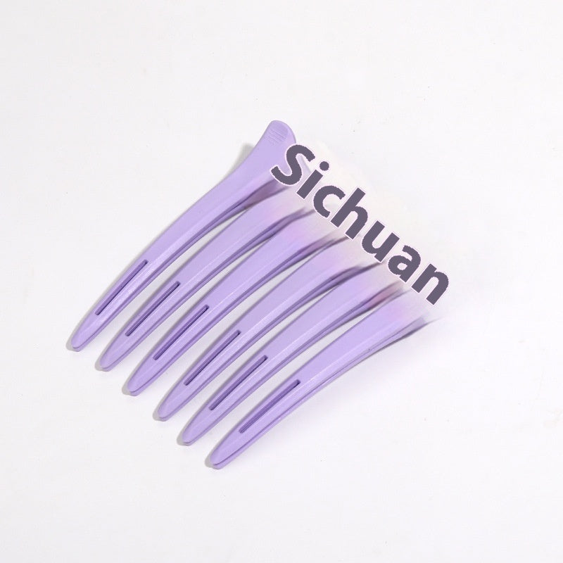 Clip Hairdressing Long Beak Clip Duck Barber Shop Hot Dyeing Partition Positioning Hair Cutting