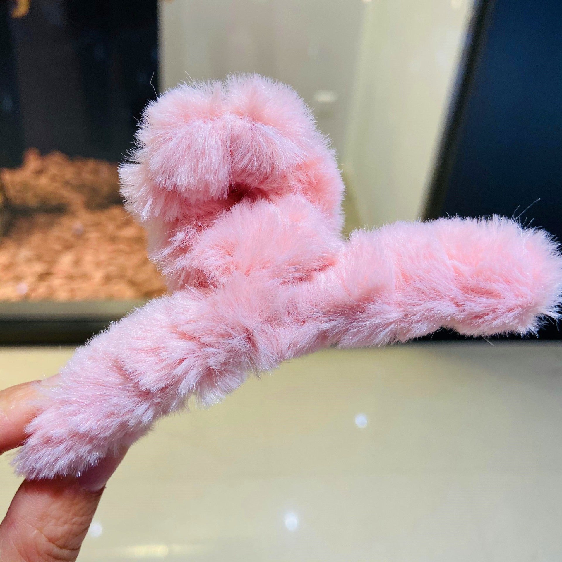 Plush Catch Shark Clip Hair Clip Headdress
