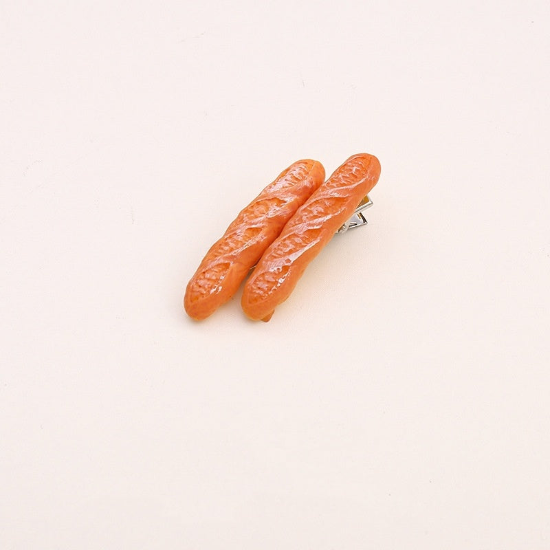 Internet Celebrity Food Barrettes Women's Side Hair Clip Barrettes