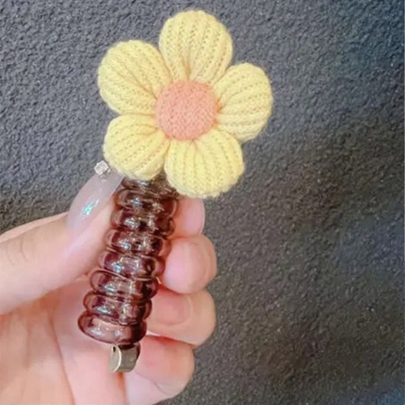 Cute Cartoon Colorful Hair Ring  Hair Accessories Rubber Band Hair Rope