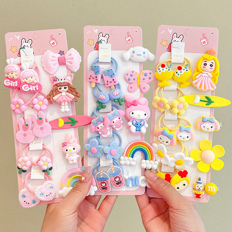 Silicone Cartoon Children's Hair Clip