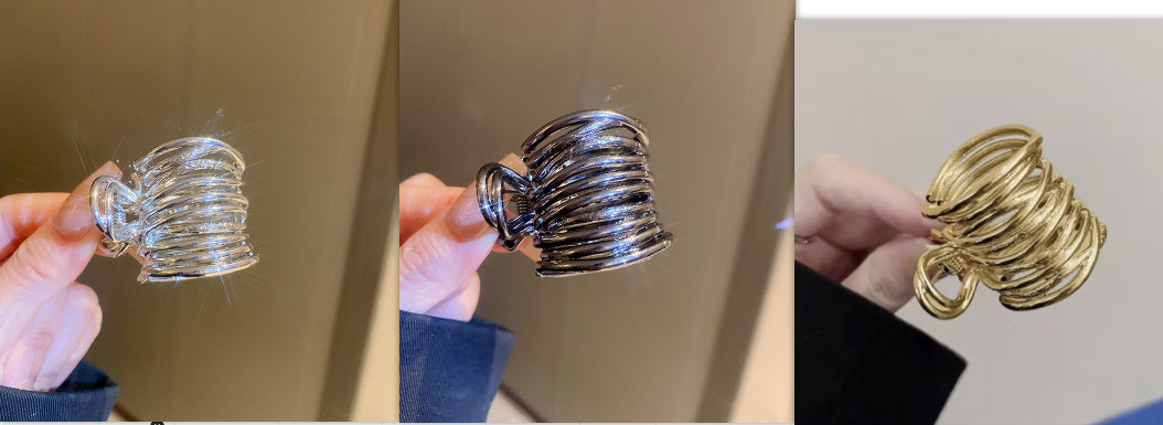 Metal High Ponytail Fixed Fashion All-match Barrettes