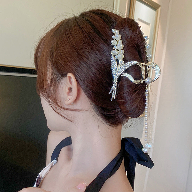 Best Summer Tassel Dished Hair Clip Headwear