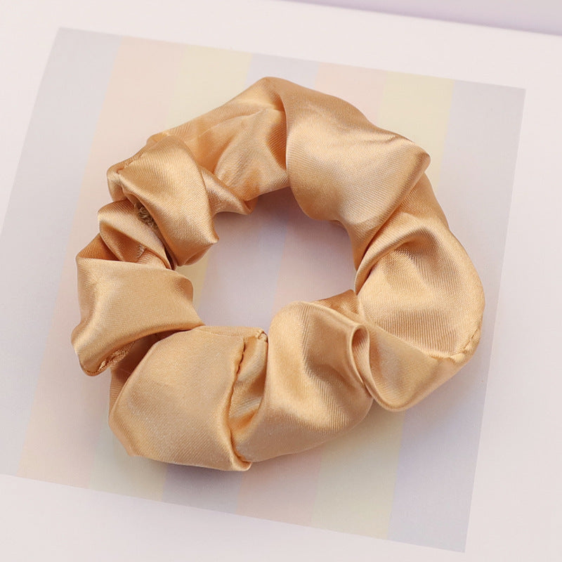 Fabric Hair Ring Hair Rope Satin Cloth Ring Rubber Band Head Rope Pig Intestine Hair Ring