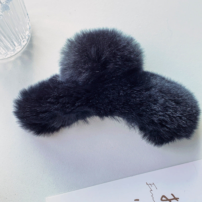 Best Korea Real Otter Hair Hair Clip Female