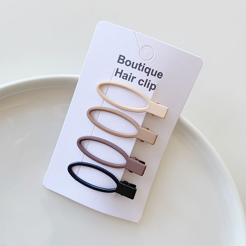 Milk Tea Hair Clip Coffee Color Bb