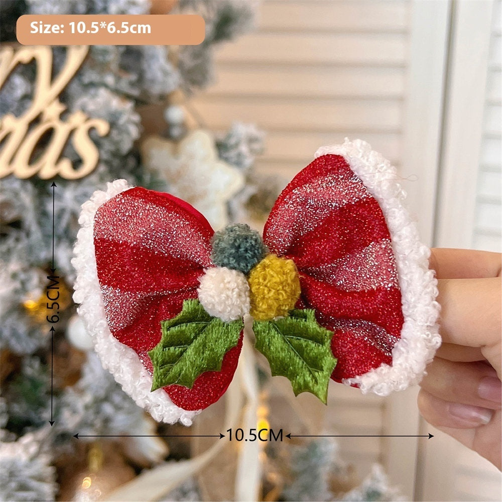 Hat Barrettes Cute Girly Heart