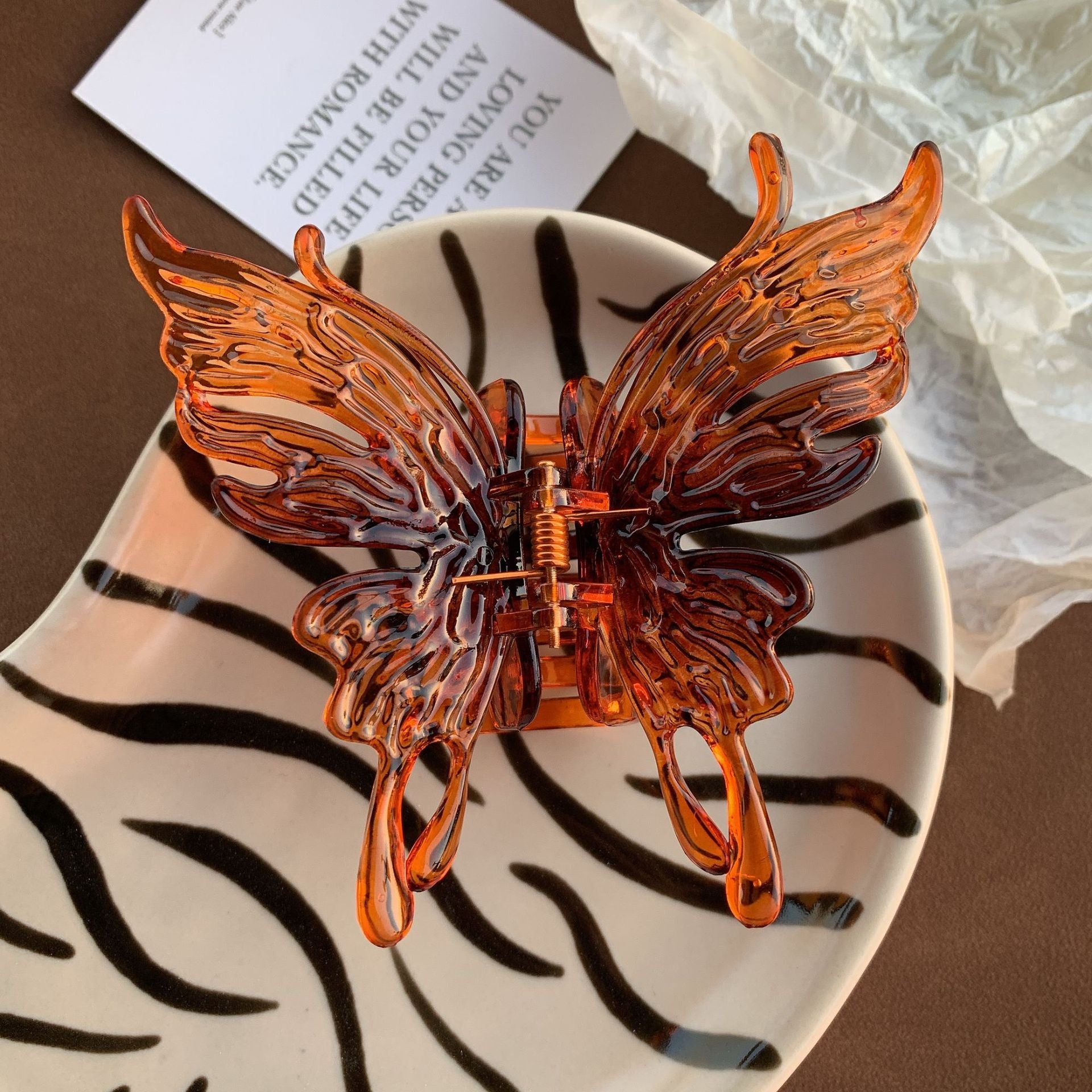 Three-dimensional Butterfly Exquisite Hair Clip Back Of The Head