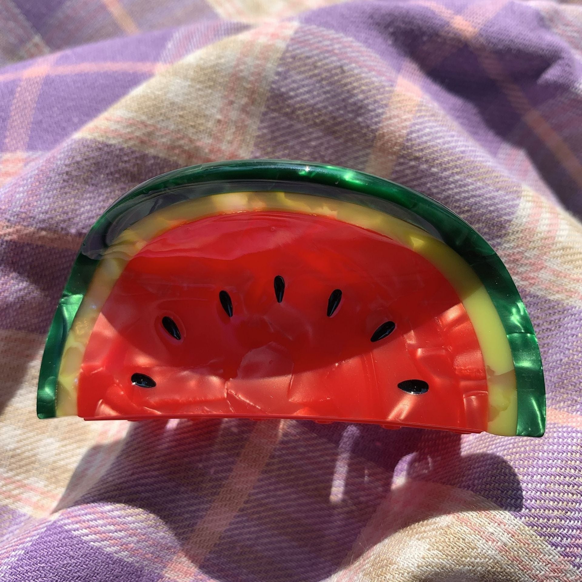 Watermelon Cherry Grape Acetic Acid Hair Clip