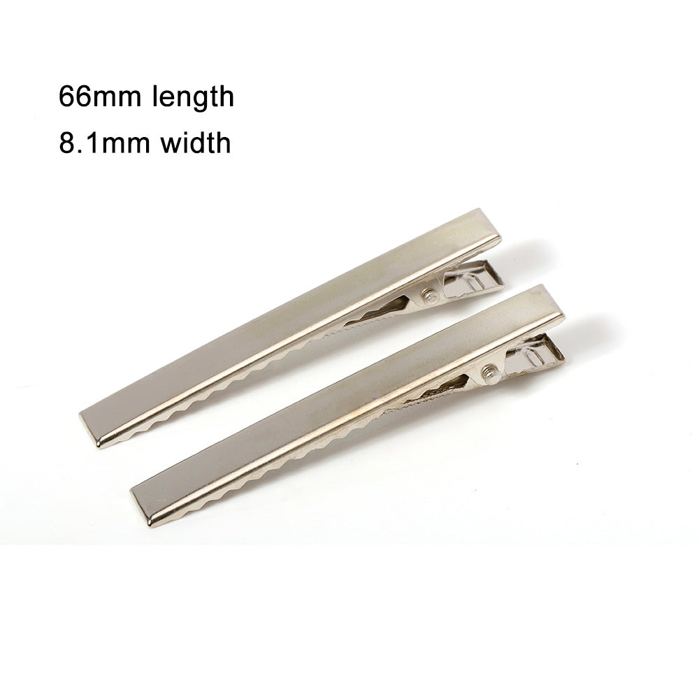 JewelryFish Mouth Metal Alligator Clip Hair Accessories