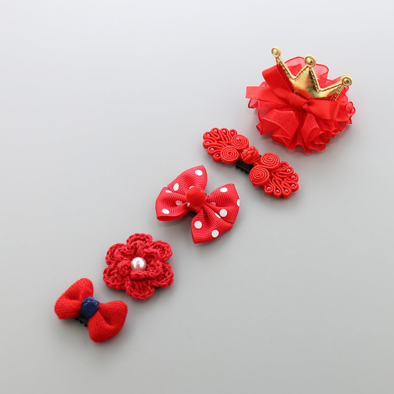 Girls' Fashion Simple Hair Clip Does Not Hurt