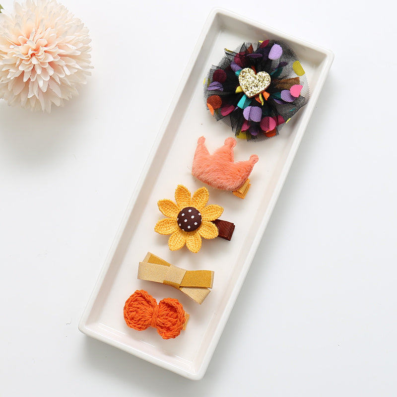 Girls' Fashion Simple Hair Clip Does Not Hurt