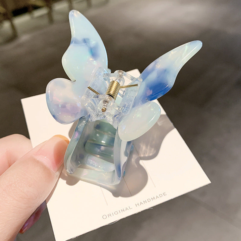 Best Hair Clip Female Korean Ins Back Head Color Butterfly Catch Clip