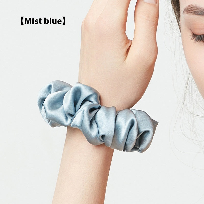 19 M Silk Large Intestine Hair Ring High-grade Headdress Flower 5cm