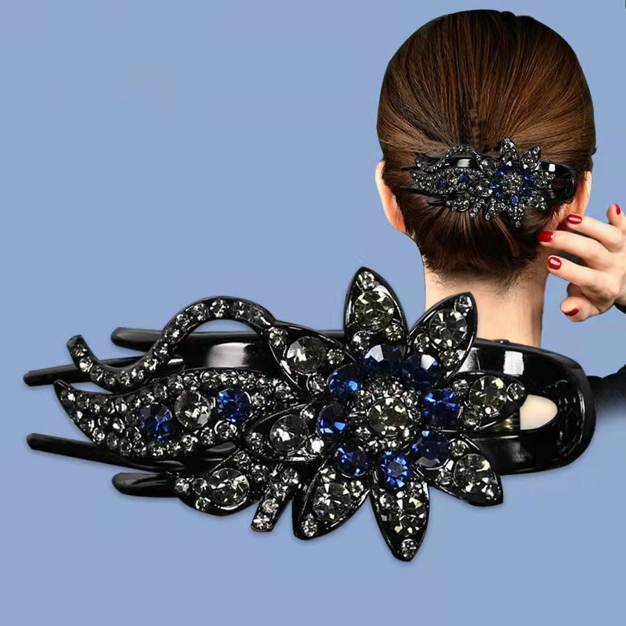 Elegant Three Tooth Clip Curly Hair