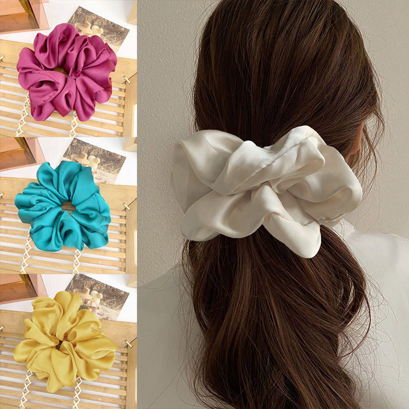 Best New Oversized Hair Band Smooth Satin French Elegant
