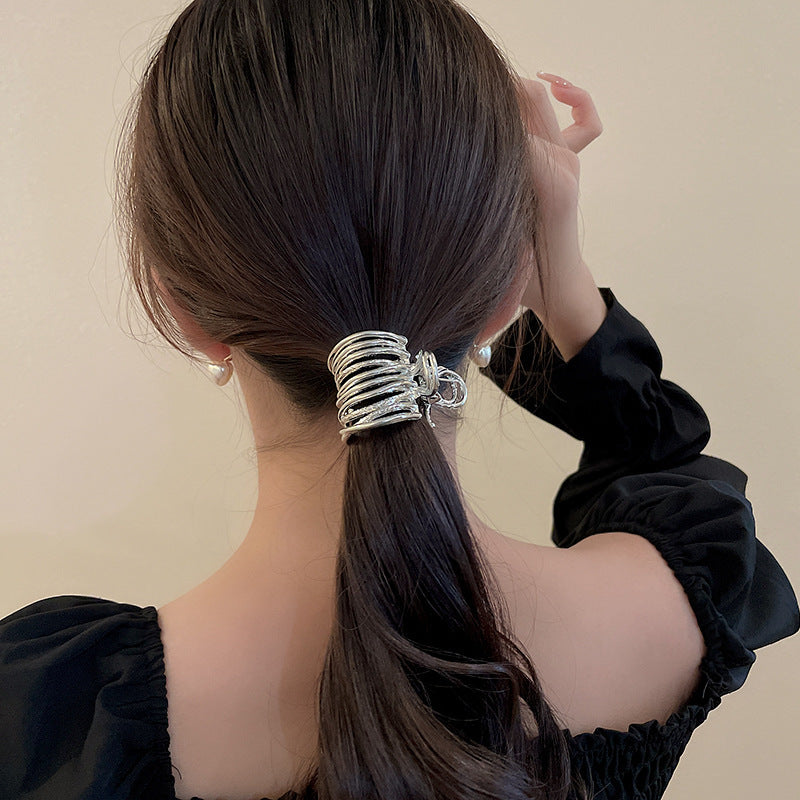 Metal High Ponytail Fixed Fashion All-match Barrettes