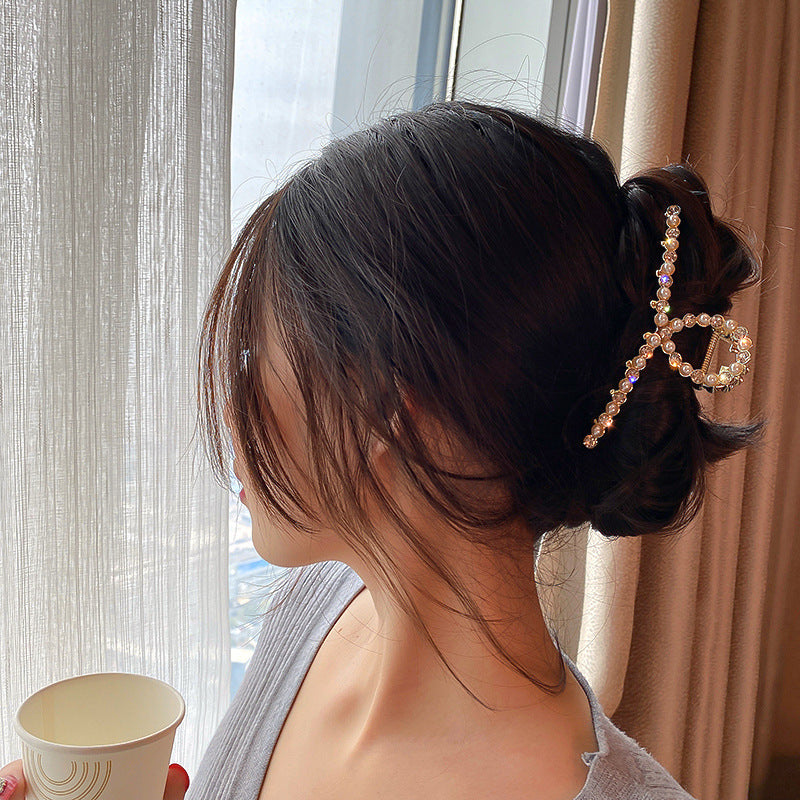 Best Shark Clip Korean Elegant Temperament Hair Catch Headdress