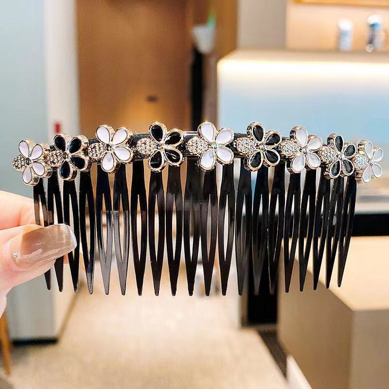New Black Bangs Comb Clip Non-slip Hair Accessories