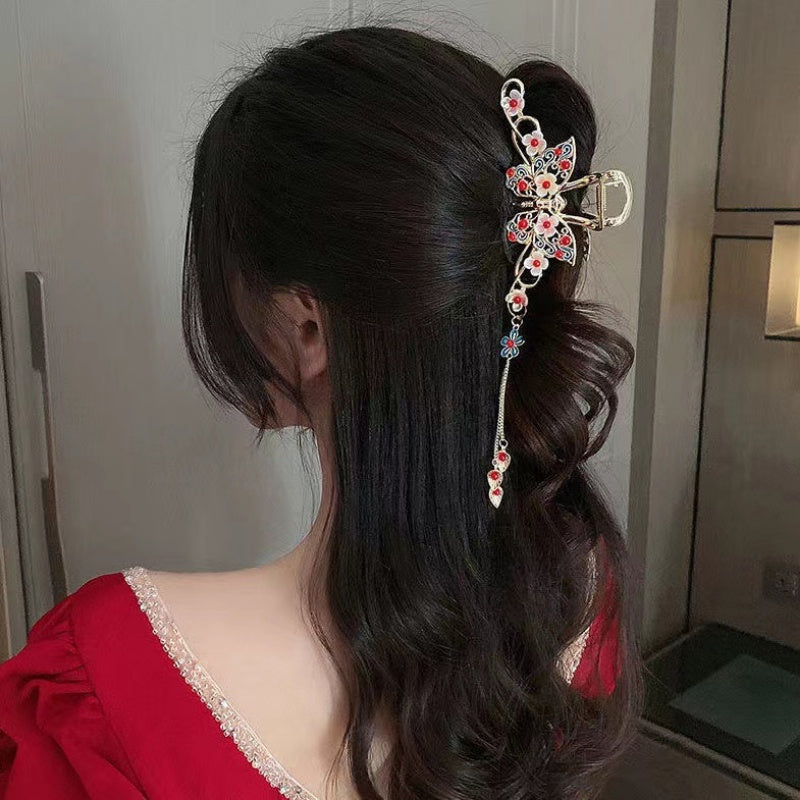 Best Women's Fashion Simple Tassel Pendant Hair Clip Headpiece