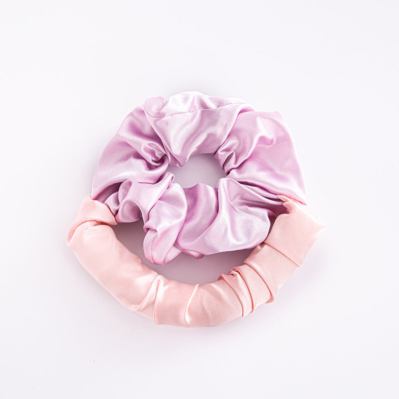 New Bandeau Accessories Style Pallet Fashion Commuter Hair Band Large Intestine Hair Ring Seamless Portable Sleep