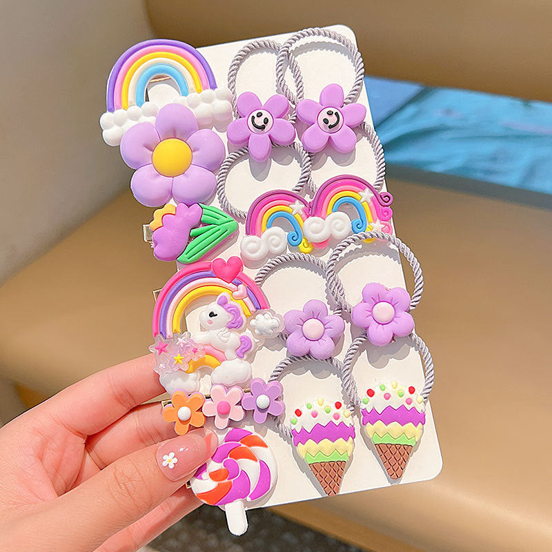 Silicone Cartoon Children's Hair Clip