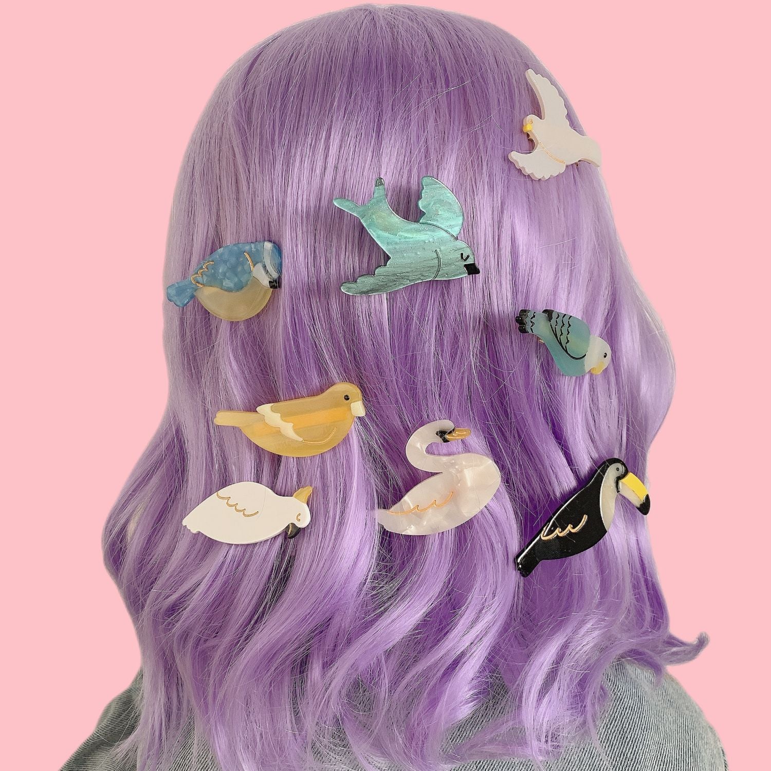 French Animal Barrettes Personality Bangs