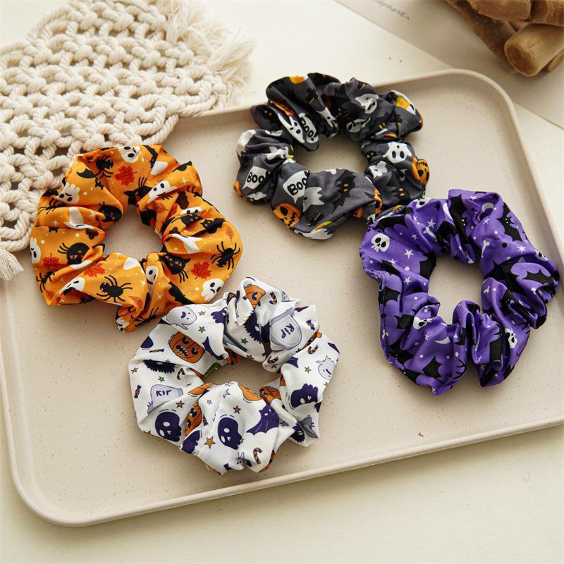 Halloween Skull Series Large Intestine Hair Ring Headdress