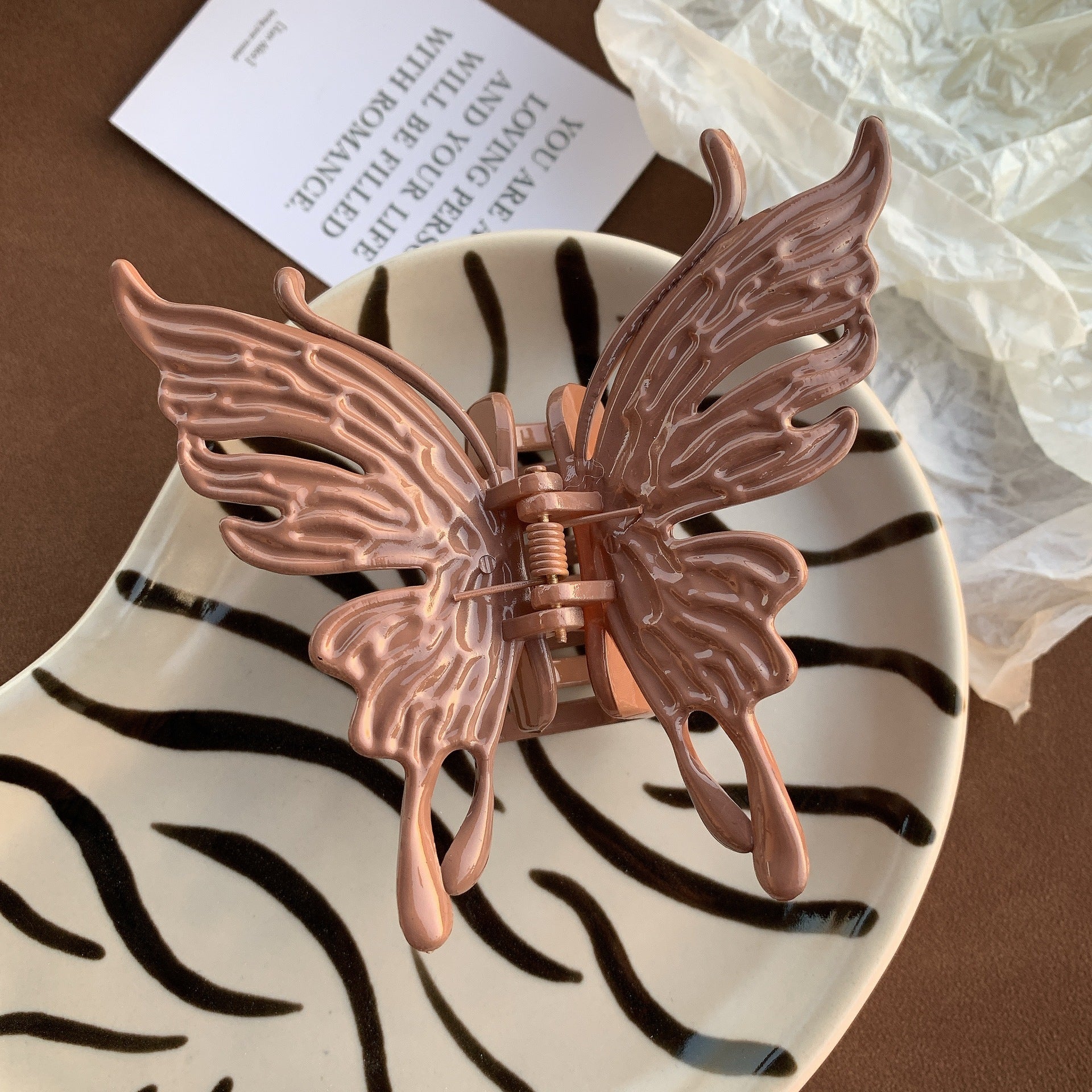 Three-dimensional Butterfly Exquisite Hair Clip Back Of The Head