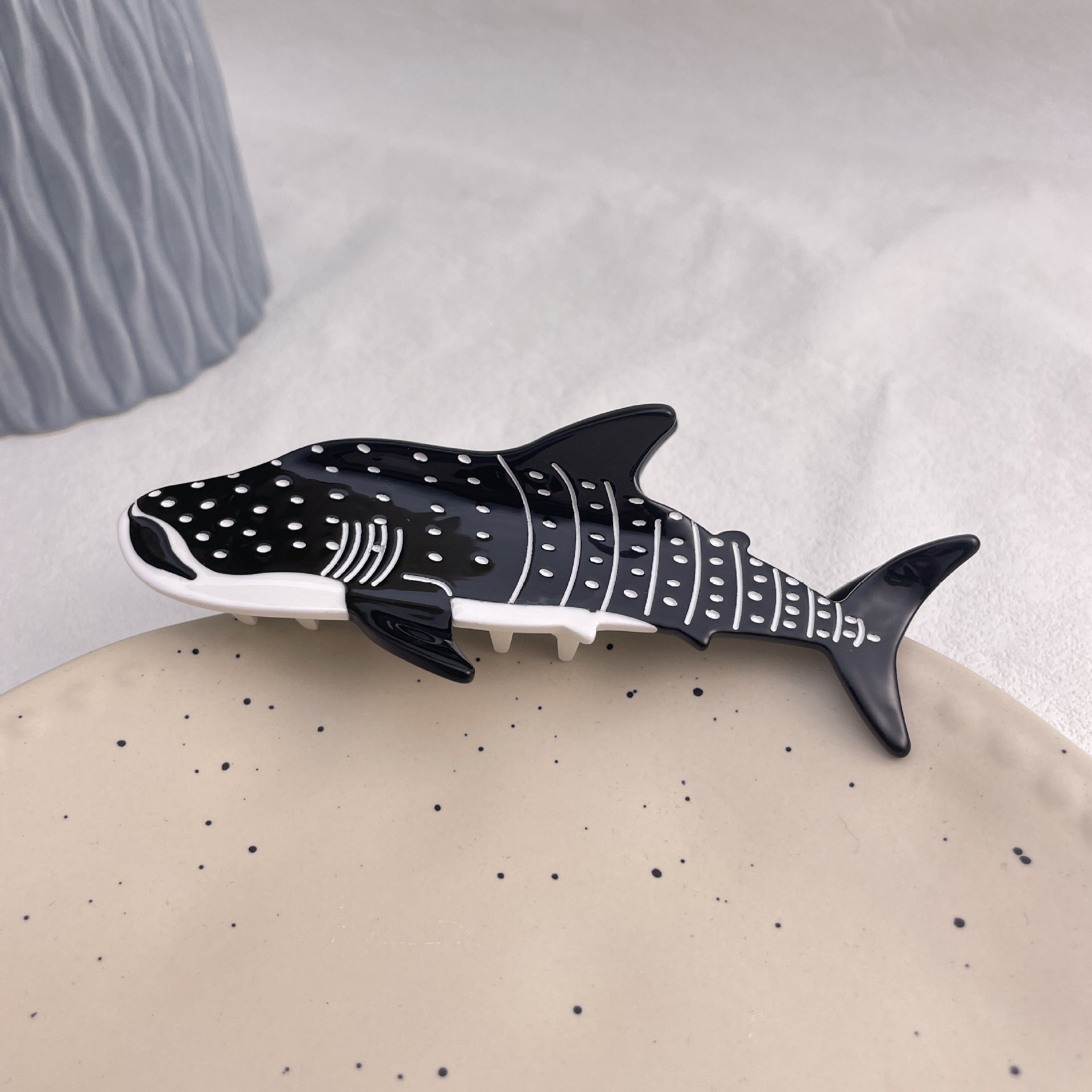 Marine Series Acetic Acid Grip Special-interest Design Animal Whale Shark Cross-border Wholesale Hair Accessories Ponytail Clip