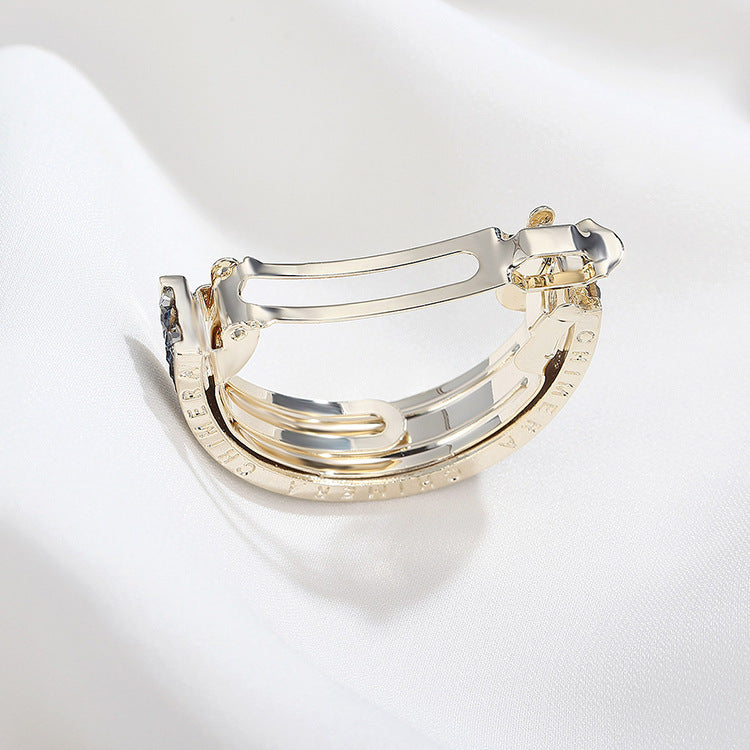 Net red lady side clip hair buckle