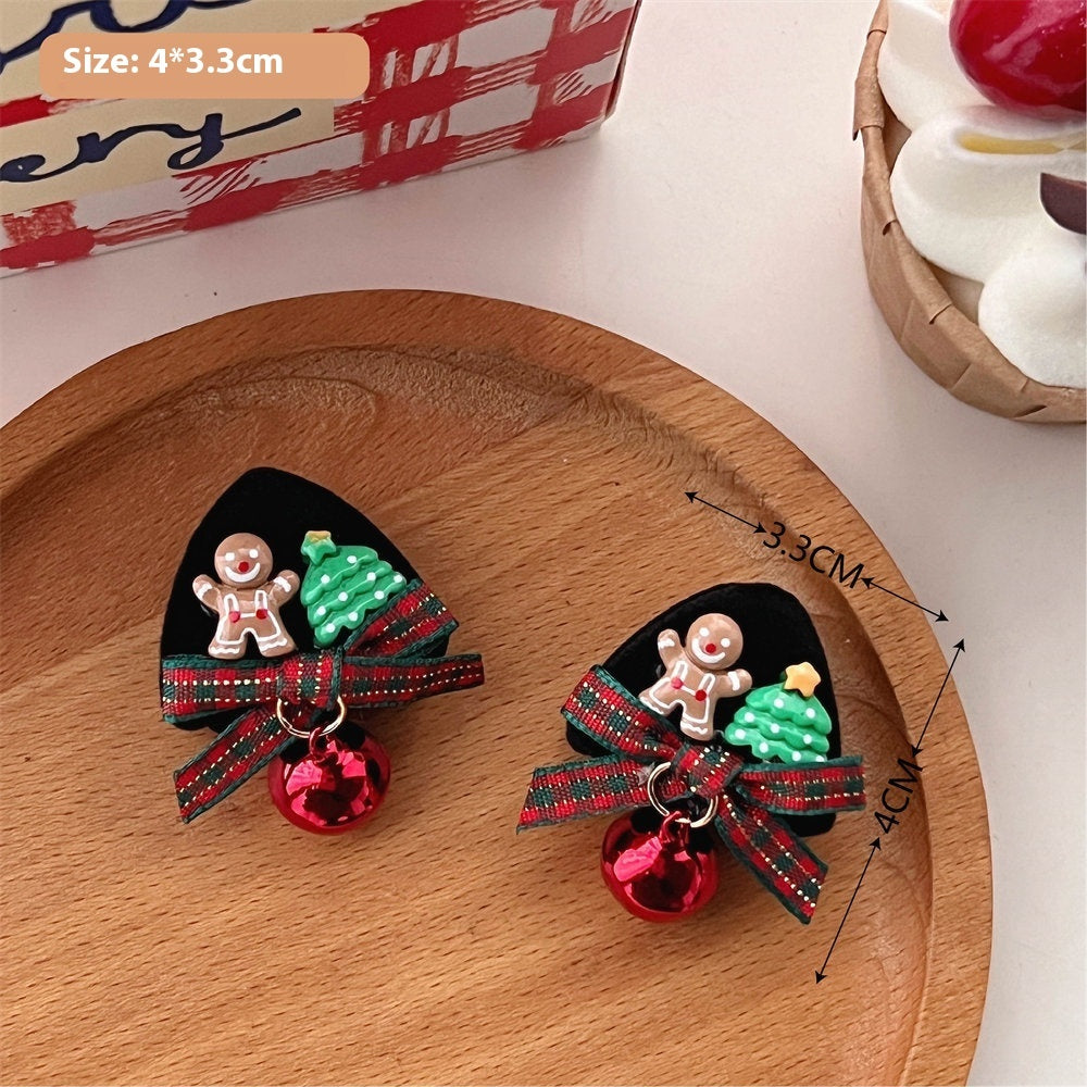 Hat Barrettes Cute Girly Heart