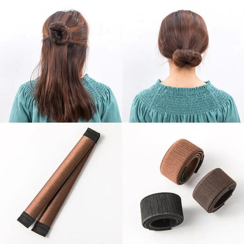 Ball Head  Ring Flower Bud Head Hair Device