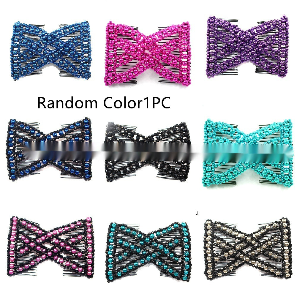 Double Row Hair Comb Barrettes