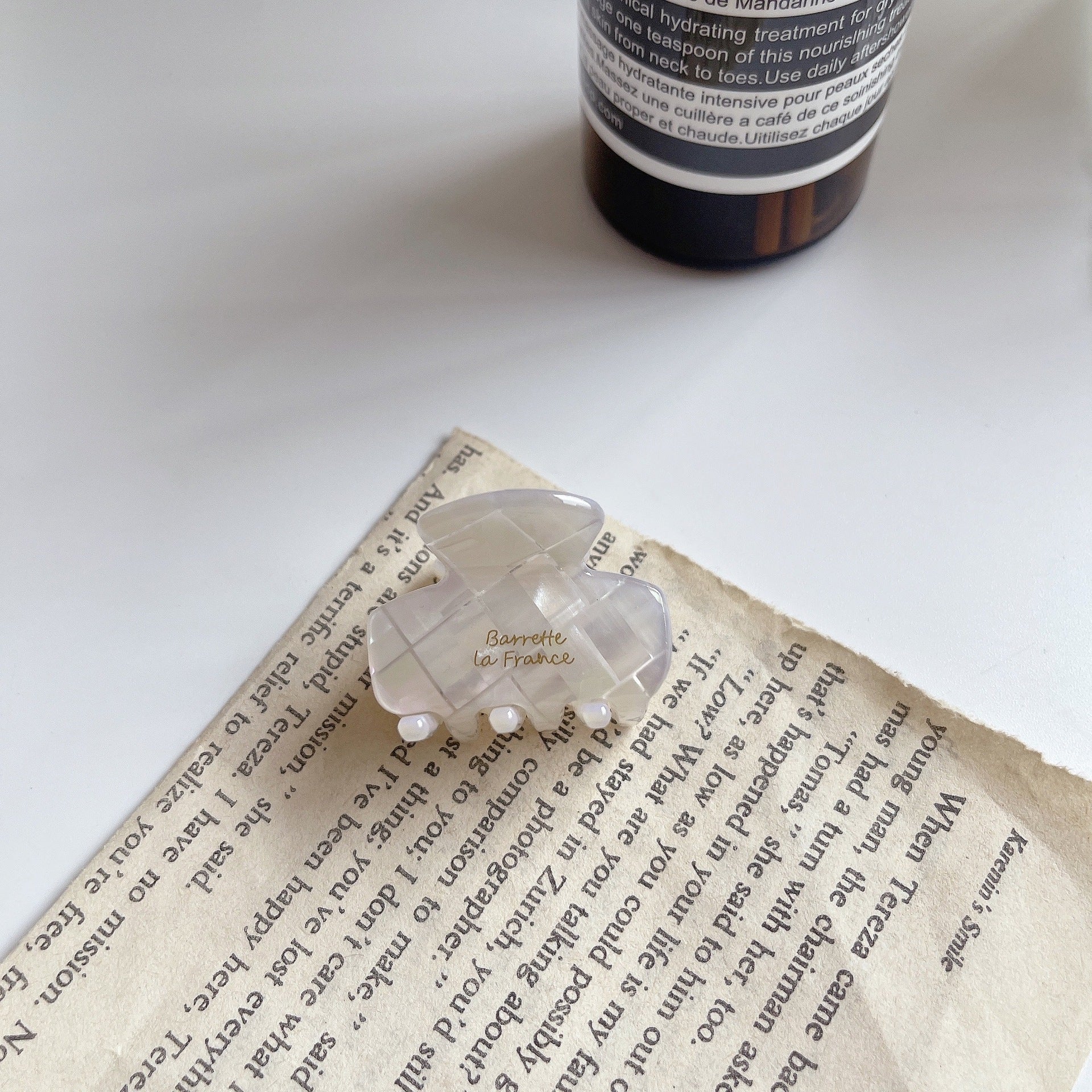 Women's Fashion Simple Cellulose Acetate Sheet Barrettes