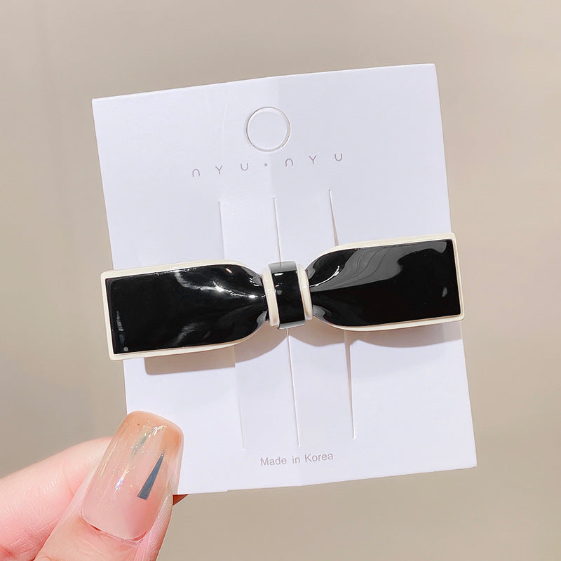 Gentle Graceful Bow French Retro Barrettes