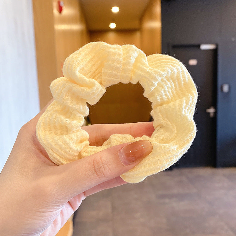 Winter Plush Pork Intestine Hair Ring