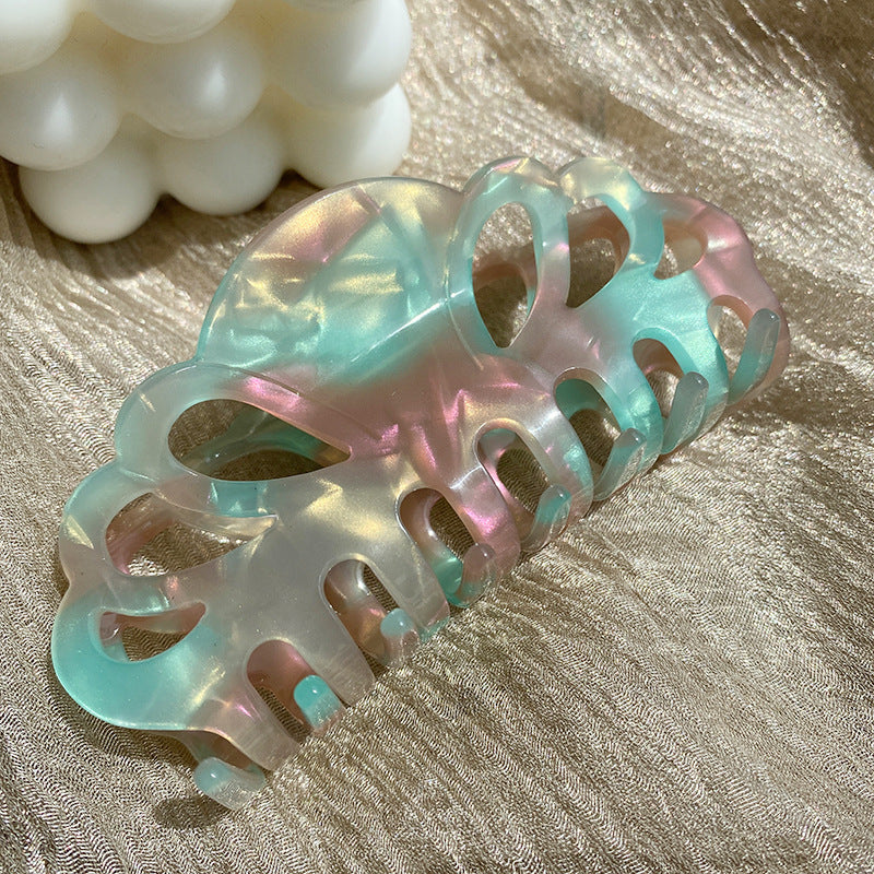 Clip Plate Hair Girl Hairpin Temperament Hollow Hair Scratch
