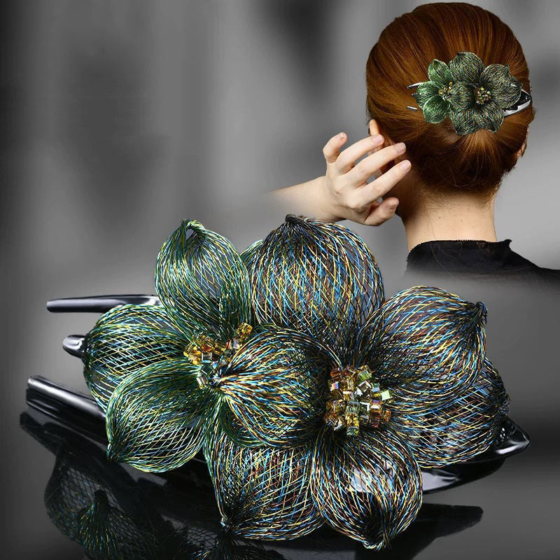 Best Women's Fashionable Simple Faux Copper Wire Hair Clip