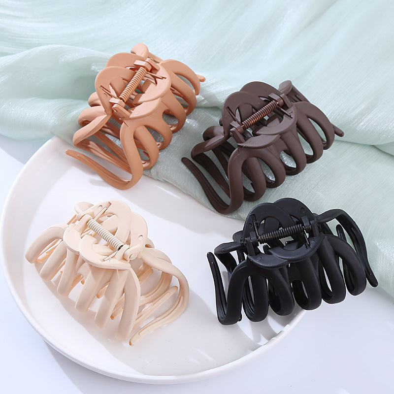 Women's Fashion Frosted And Matte Barrettes