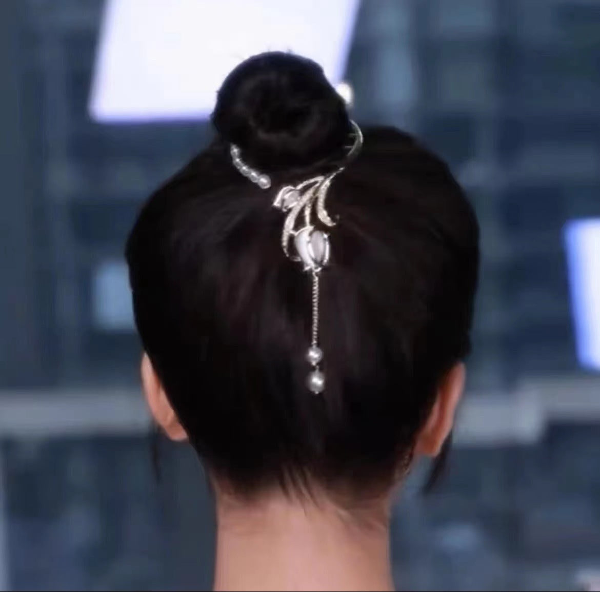 Cat Eye Light Luxury Hair Clip