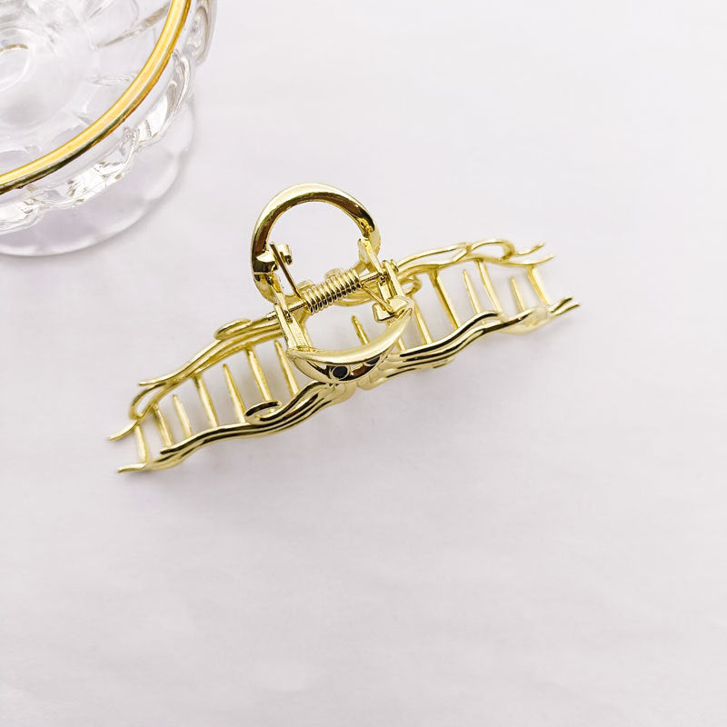 Octopus Big Hair Grab French Retro Back Head Shark Clip Side Clip Grip Female