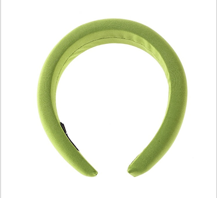 Charming Personality Milk Silk Hair Accessories Sponge Ring Solid Color Hair Band